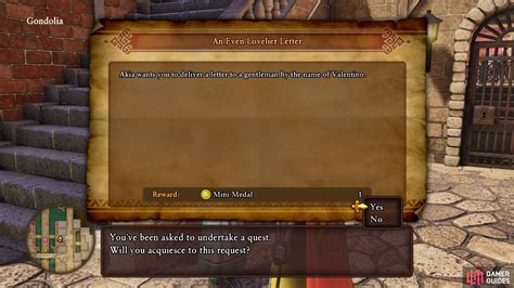 Dragon Quest XI Side Quest 10 An Even Lovelier Letter Guide.